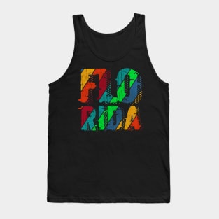 vintage color Flo Rida Tank Top